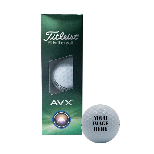 Personalised Titleist AVX Golf Balls