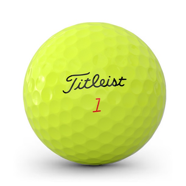 Titleist TruFeel Yellow Golf Balls