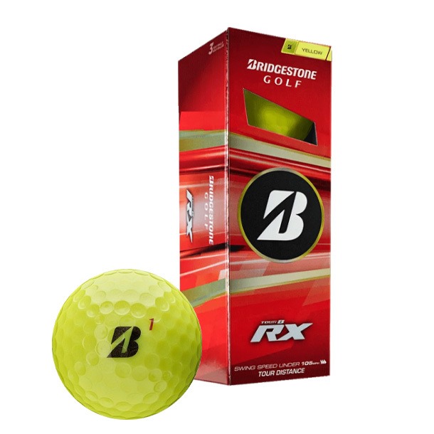Bridgestone Tour B RX Yellow Golf Balls 2026