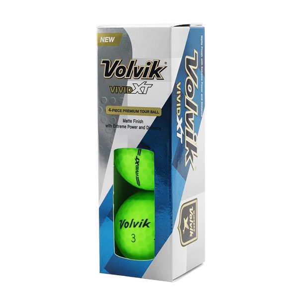 Volvik Vivid XT - Green Golf Balls