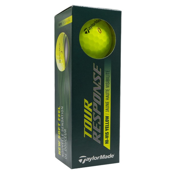 TaylorMade Tour Response Yellow Golf Balls
