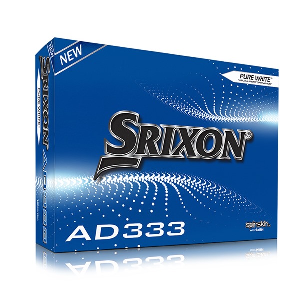 Srixon AD333 Pure White Golf Balls