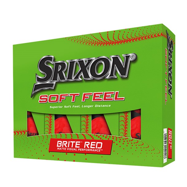 Srixon Soft Feel | Red Golf Balls