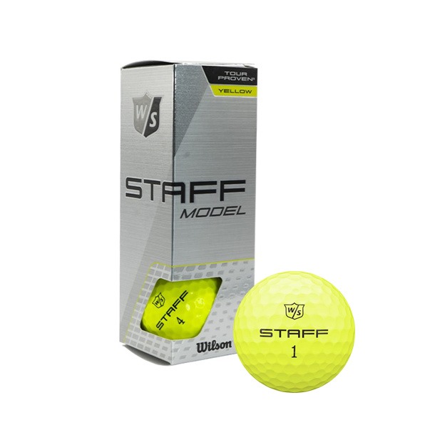 Wilson Staff Model Yellow Golf Balls 