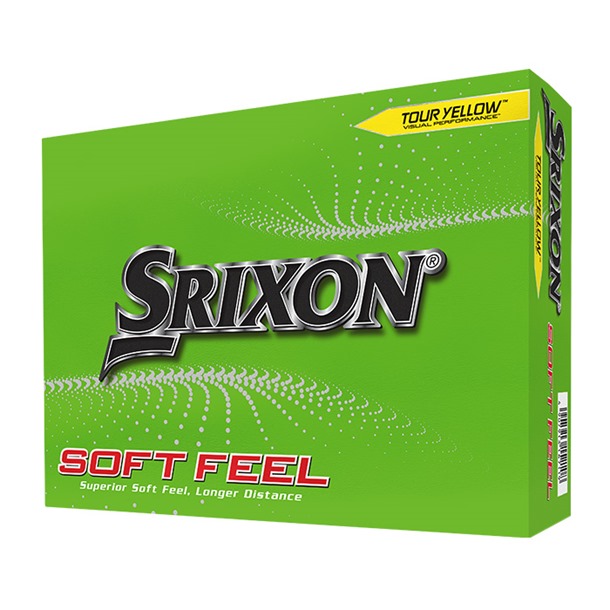 Srixon Soft Feel Yellow Golf Balls