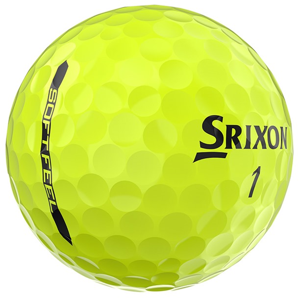 Srixon Soft Feel Yellow Golf Balls