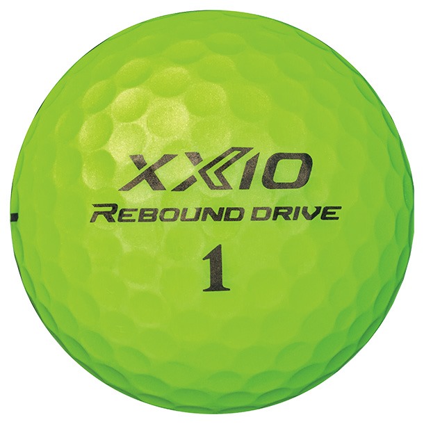 XXI0 Rebound Drive Lime Yellow Golf Balls