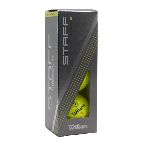 2024 Wilson Staff Model X Yellow Golf Balls