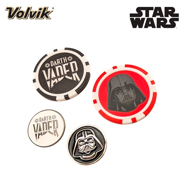 Volvik Star Wars Darth Vader Large Ball Marker Gift Set