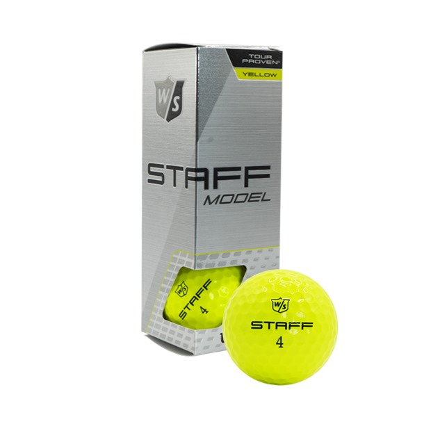 Wilson Staff Model Yellow Golf Balls 