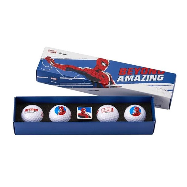 Spider-Man Golf Ball Gift Set | Volvik Vista3