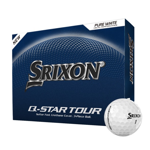 Srixon Q-Star Tour Pure White Golf Balls 2026