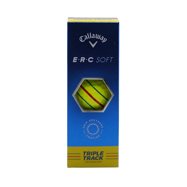 Callaway ERC Soft Triple Track Yellow Golf Balls