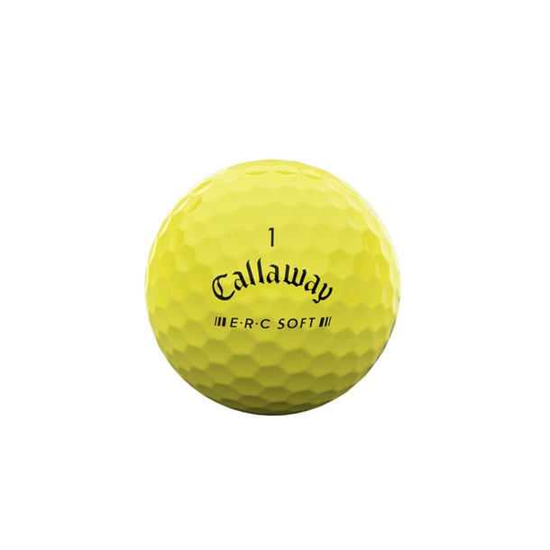 Callaway ERC Soft Triple Track Yellow Golf Balls