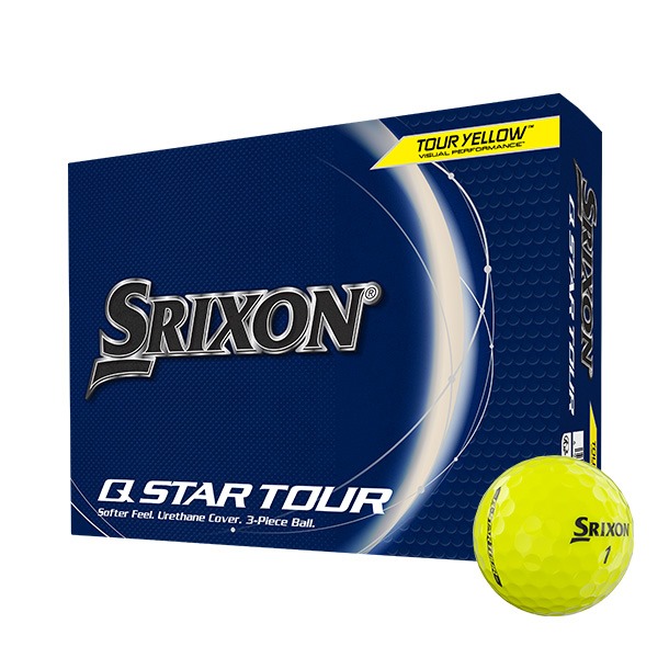 2024 Srixon Q-Star Tour Golf Balls (Tour Yellow)