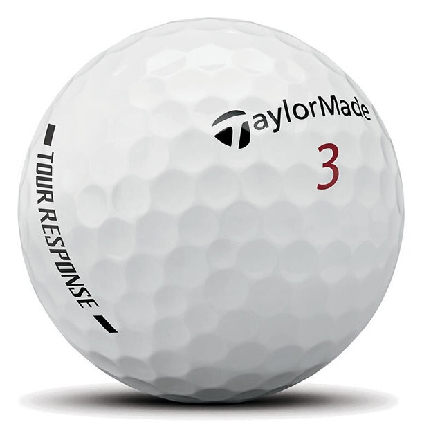 TaylorMade Tour Response White Golf Balls 2026