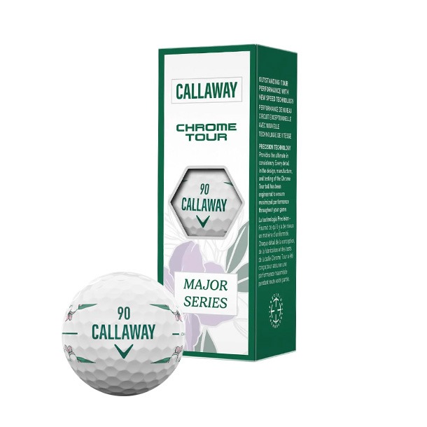 Callaway Chrome Tour Major Series: April Major Golf Balls 2026