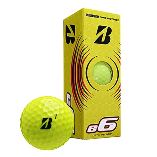 Bridgestone e6 Yellow Golf Balls 2023