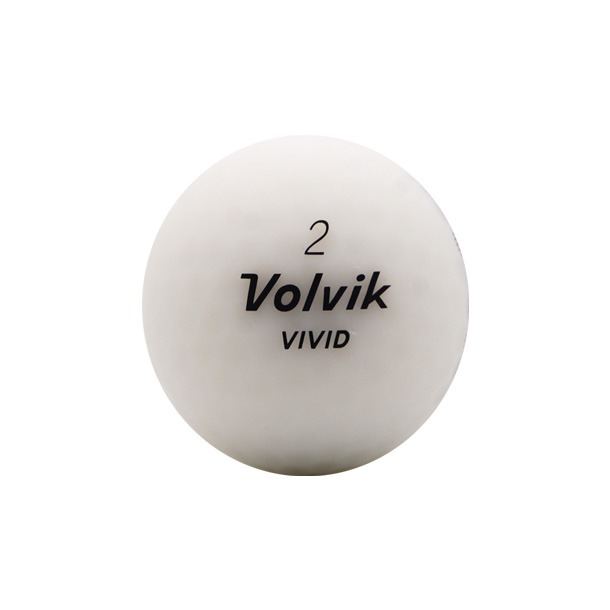 Volvik Vivid Focus White Golf Balls