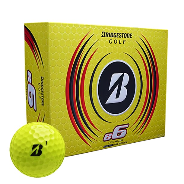 Bridgestone e6 Yellow Golf Balls 2023