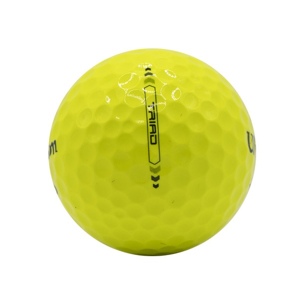 Wilson Triad Yellow Golf Balls