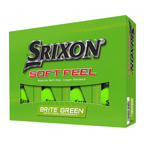 Srixon Soft Feel Brite Green Golf Balls