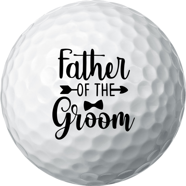 Father of the Groom Golf Ball