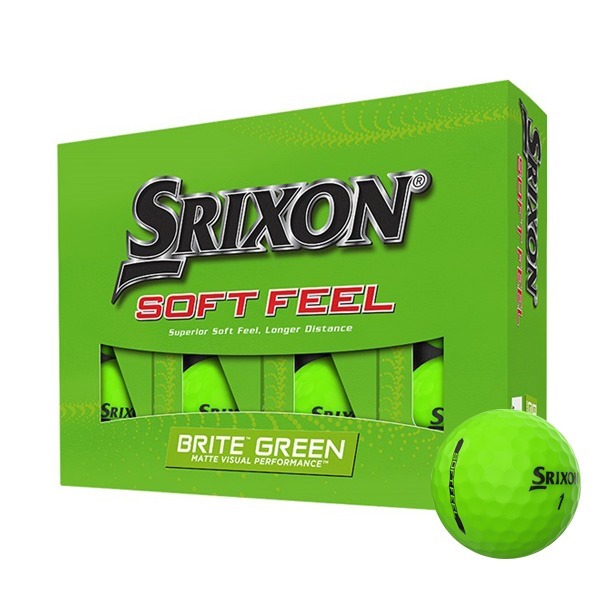 Srixon Soft Feel Green Golf Balls with FREE Hat!