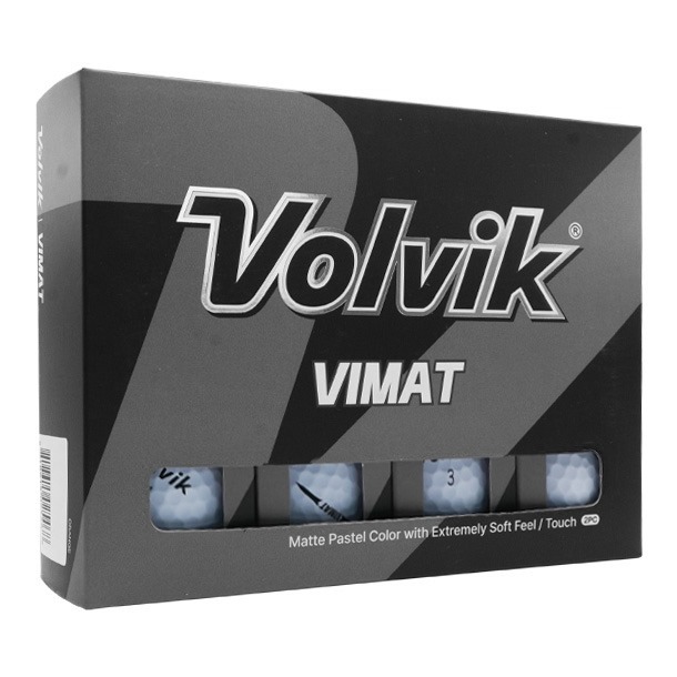 Volvik Vimat Soft White Golf Balls