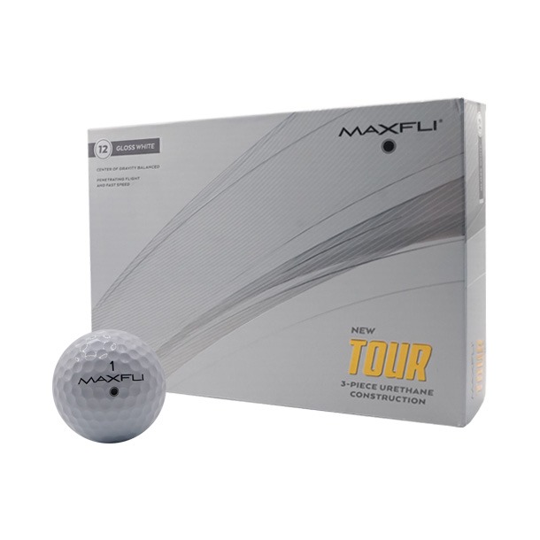 Maxfli Tour Golf Balls (2023 Gloss White)