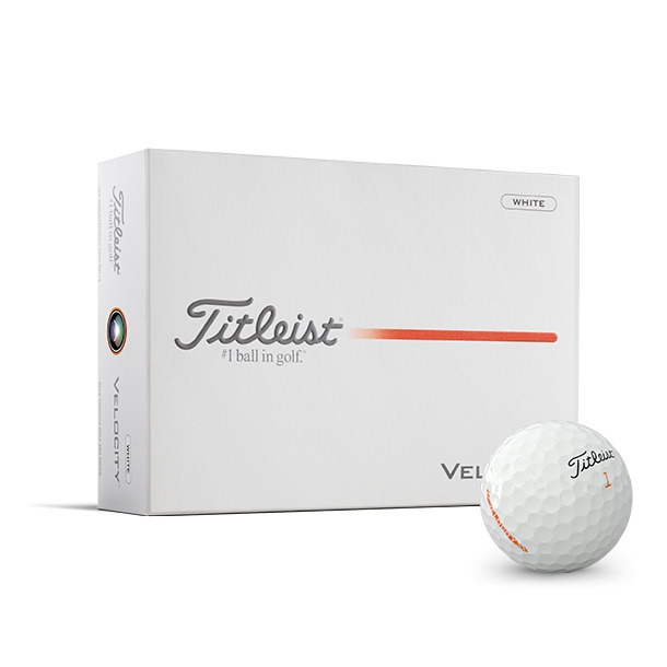 Titleist Velocity White Golf Balls 2026