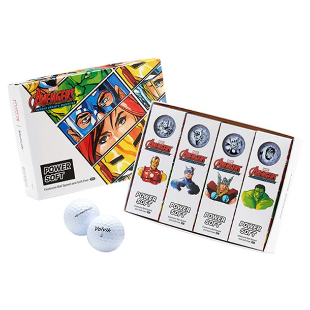 Volvik Power Soft Marvel Dozen Golf Balls