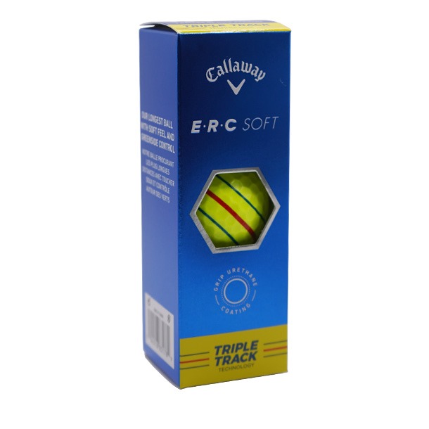 Callaway ERC Soft Triple Track Yellow Golf Balls