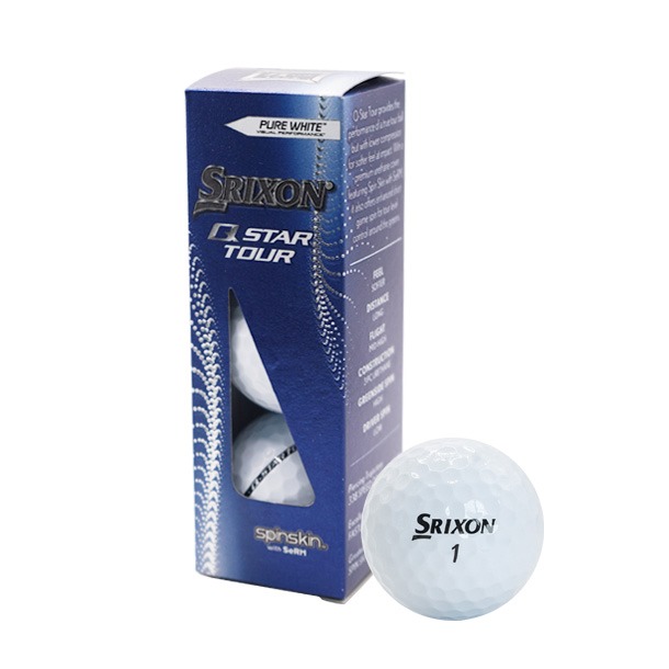 Srixon Q-Star Tour Pure White Golf Balls