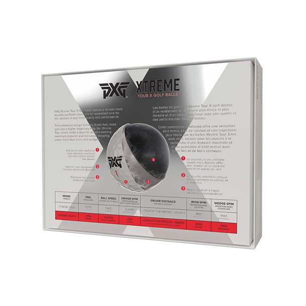 PXG Xtreme Tour X White Golf Balls