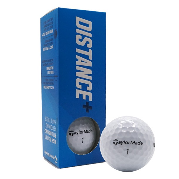 TaylorMade Distance+ Golf Balls (White)