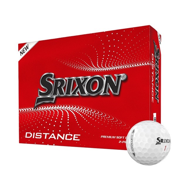 Srixon White Marker Cap & Distance 10 Bundle