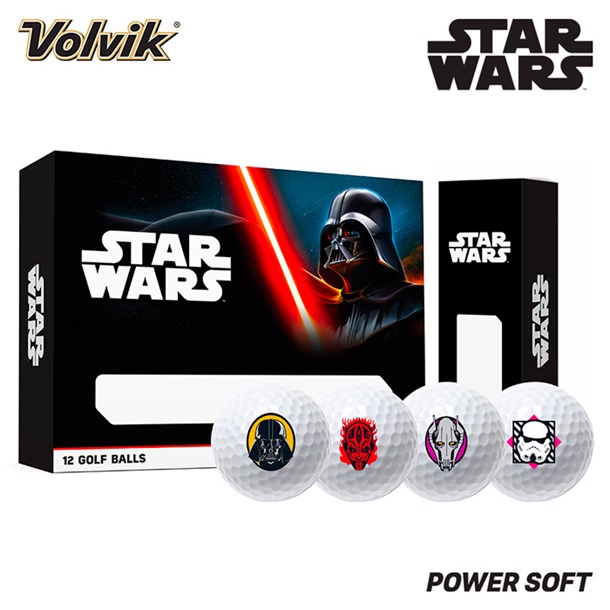 Volvik Powersoft Star Wars Dozen Golf Ball Gift Set