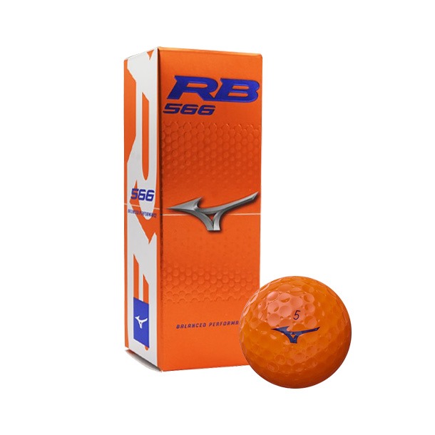 Mizuno Orange RB 566 Golf Balls