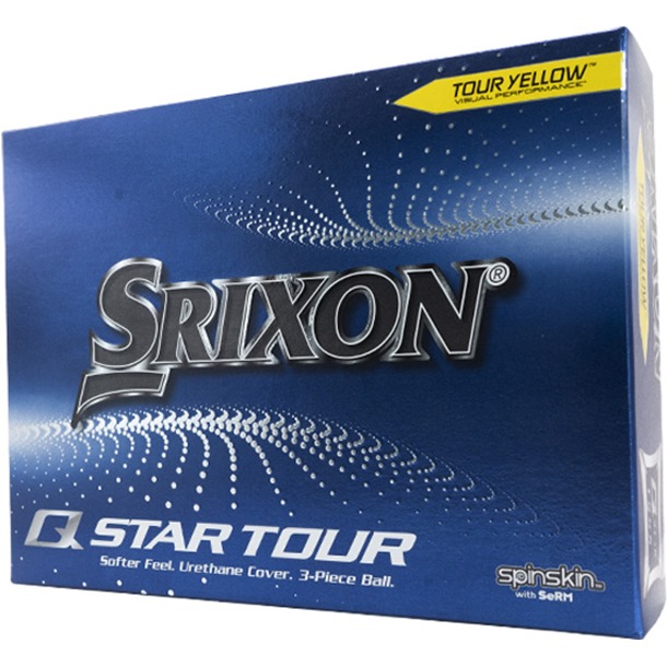 Srixon Q-Star Tour Yellow Golf Balls