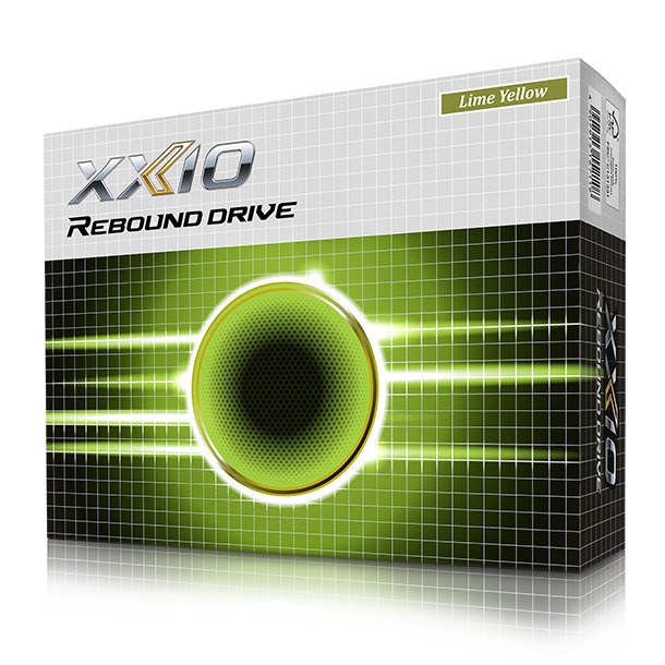 XXI0 Rebound Drive Lime Yellow Golf Balls