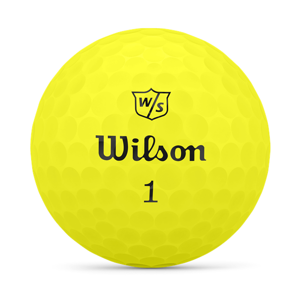 Wilson Staff Yellow Duo Soft Golf Balls