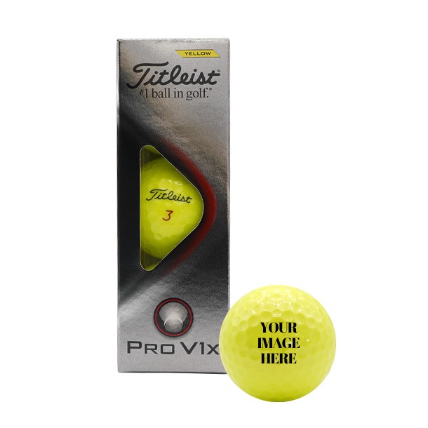 Titleist 2021 Pro V1x Yellow Golf Balls