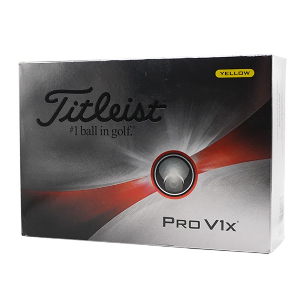 Titleist 2023 Pro V1x Yellow Golf Balls