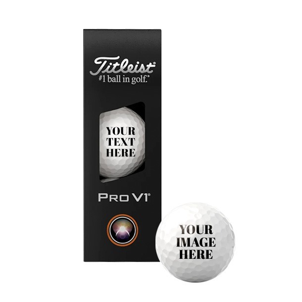 Titleist Pro V1 Random Number Golf Balls - Each sleeve of 3 has a matching random number from 00–99