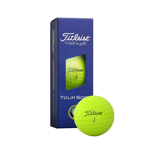 Titleist Tour Soft Golf Balls Yellow