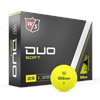 Yellow Wilson Duo Soft Golf Balls