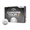 Callaway Chrome Tour X Triple Track White Golf Balls 2026