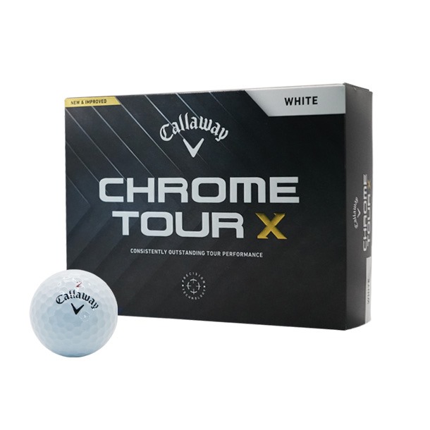 Callaway golf balls - chrome tour x