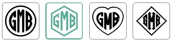 Golf ball monogram options